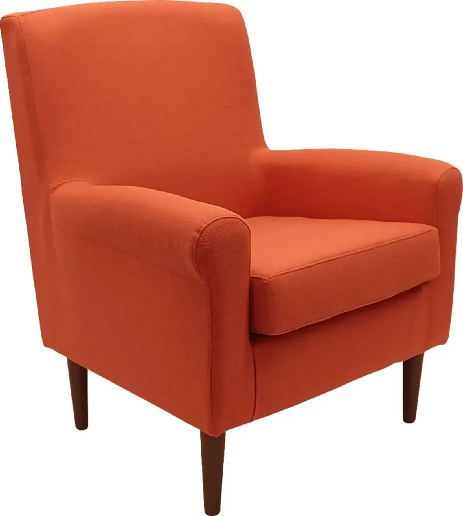 Siamasa Orange Accent Chair