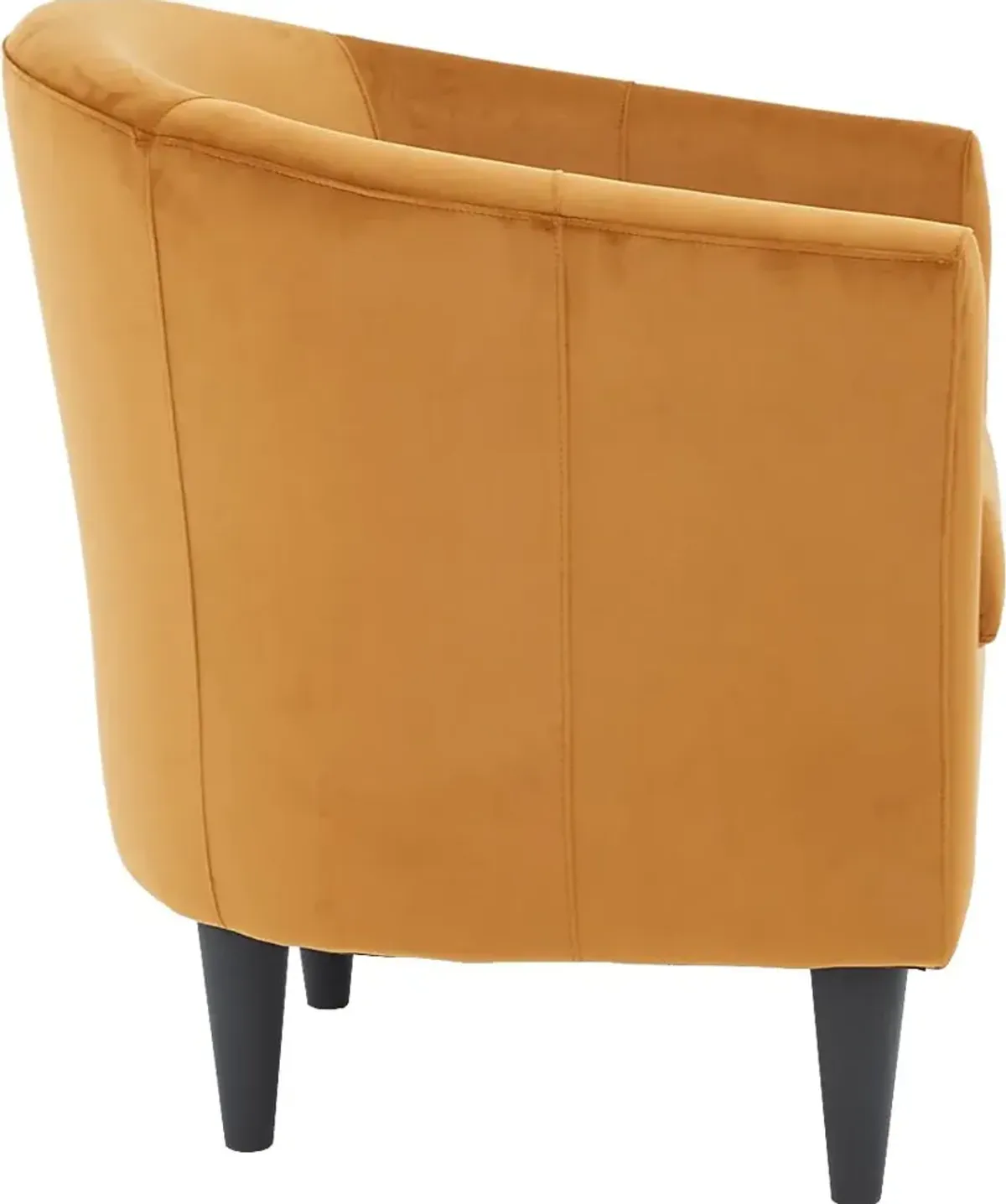 Lughala Orange Accent Chair