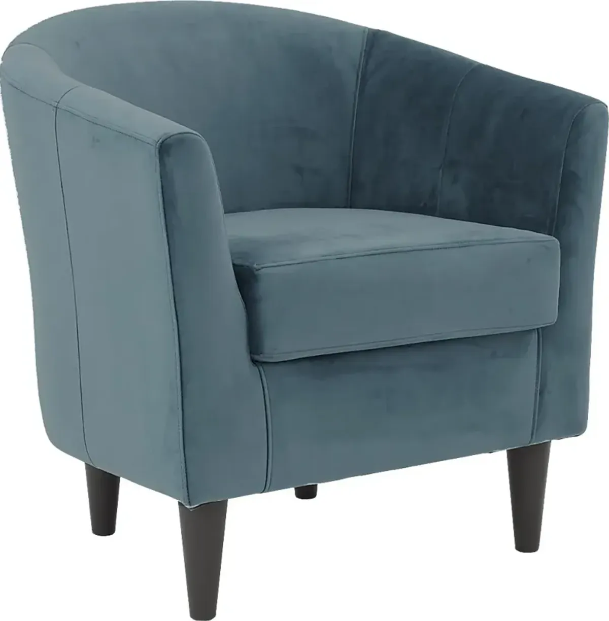 Lughala Teal Accent Chair