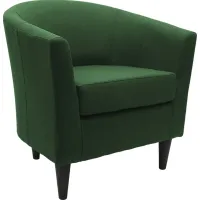 Lughala Green Accent Chair
