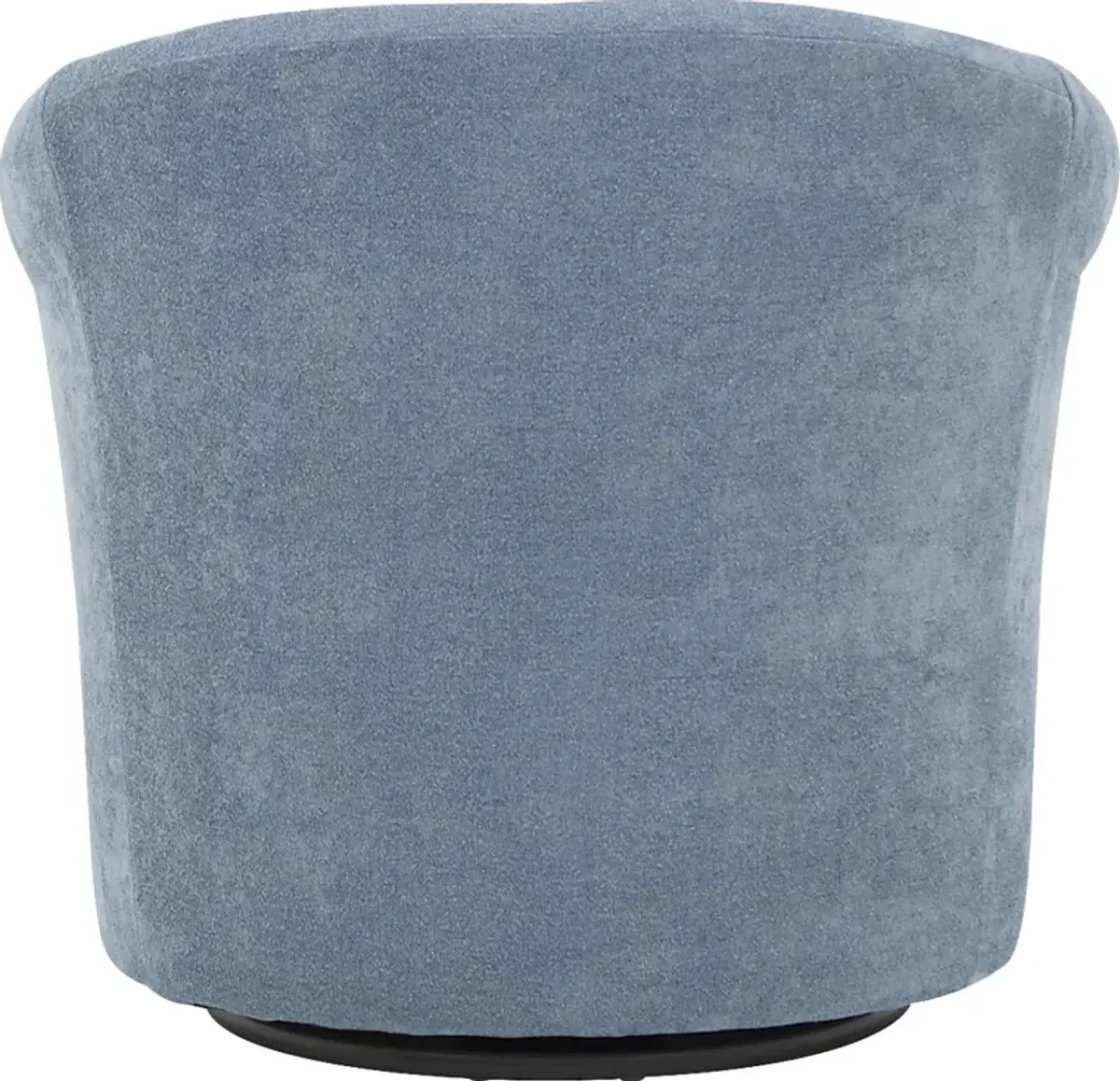 Alokaba Light Blue Swivel Accent Chair