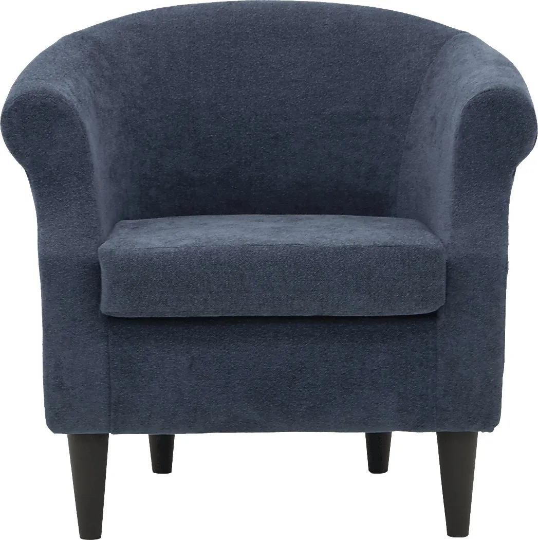 Malifi Blue Accent Chair