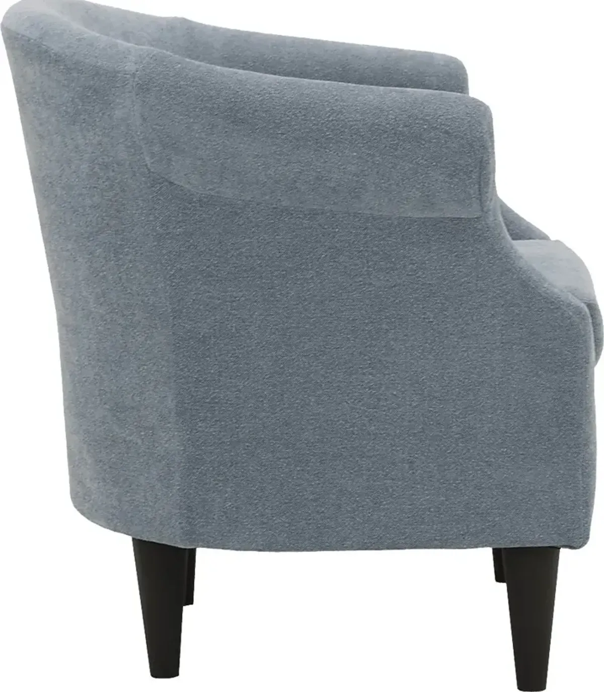 Malifi Light Blue Accent Chair