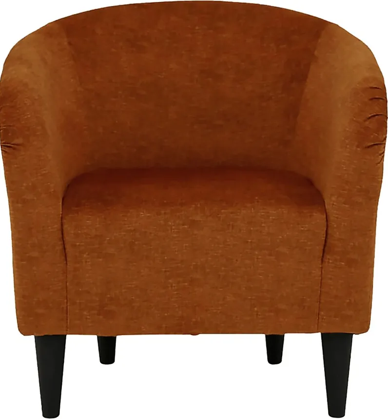 Emsabit Orange Accent Chair