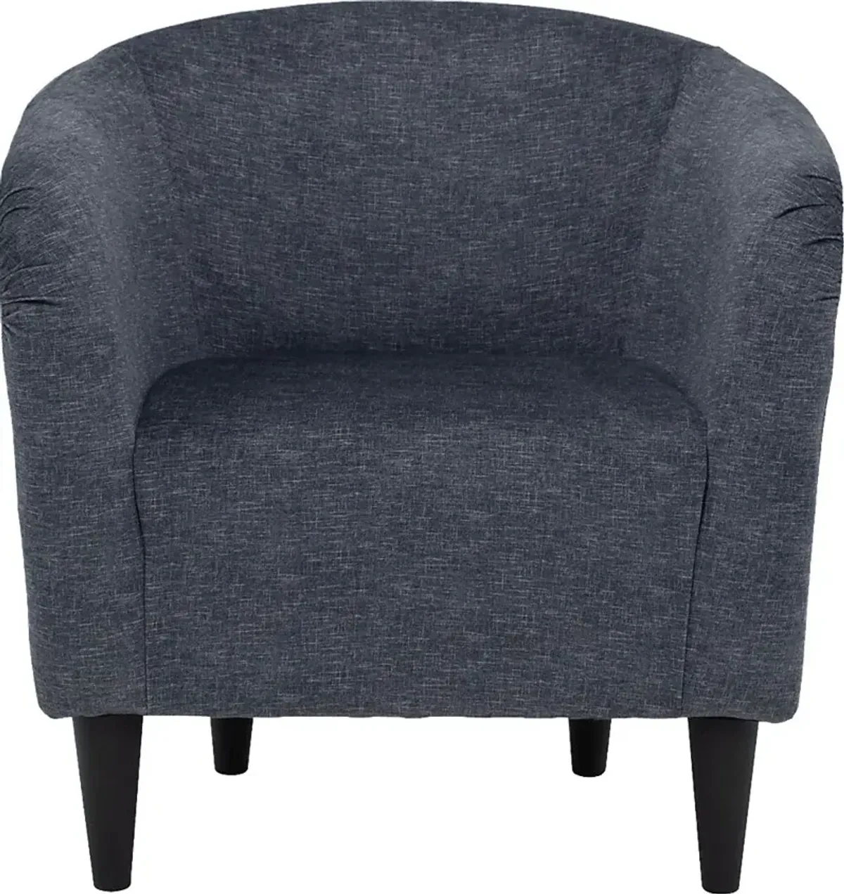 Emsabit Dark Blue Accent Chair