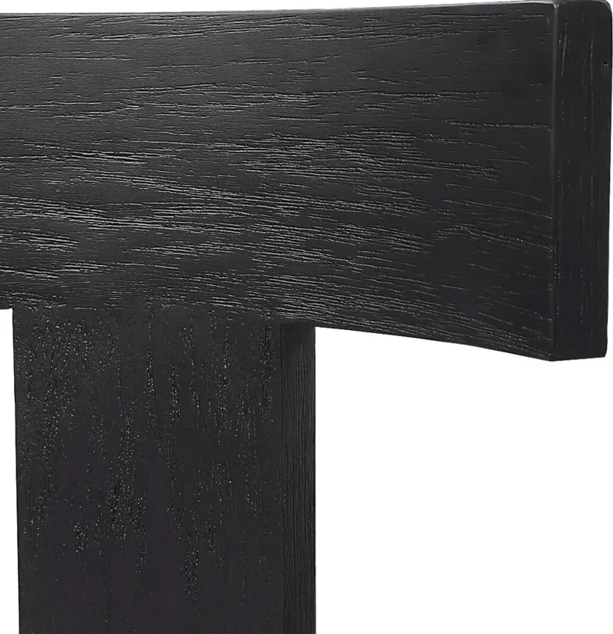 Obregon Black Accent Chair