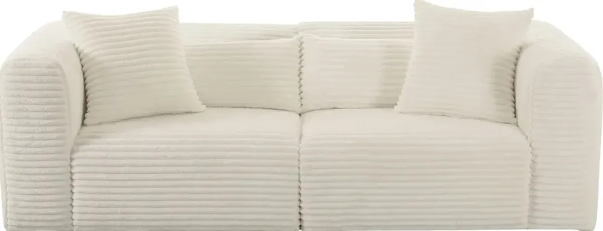 Cableswynd Cream Loveseat