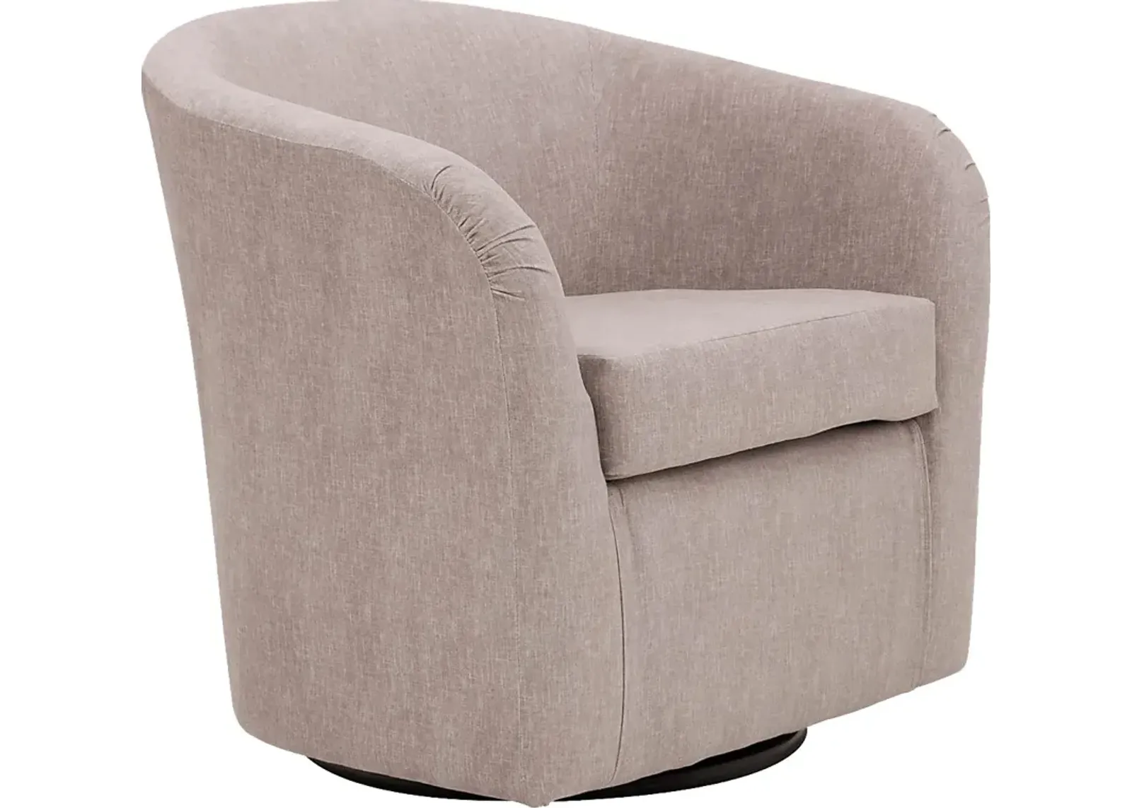 Emsabit I Pink Swivel Accent Chair