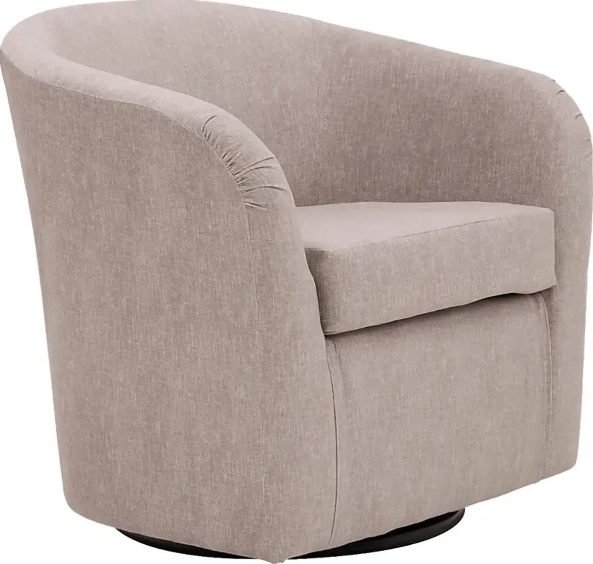 Emsabit I Pink Swivel Accent Chair