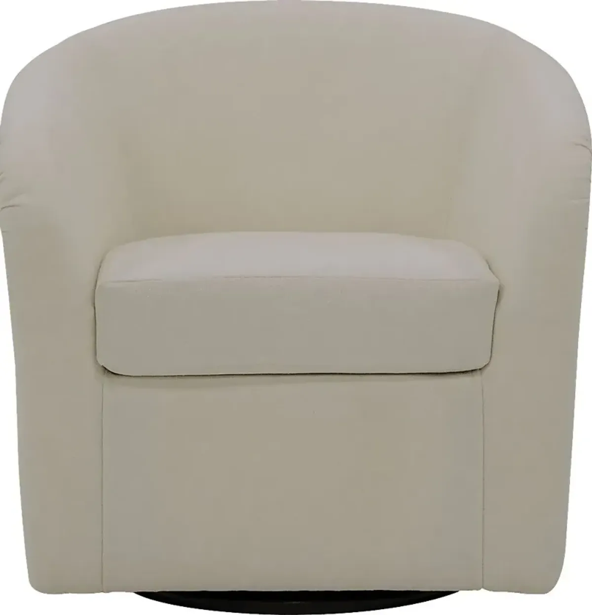 Emsabit I Cream Swivel Accent Chair