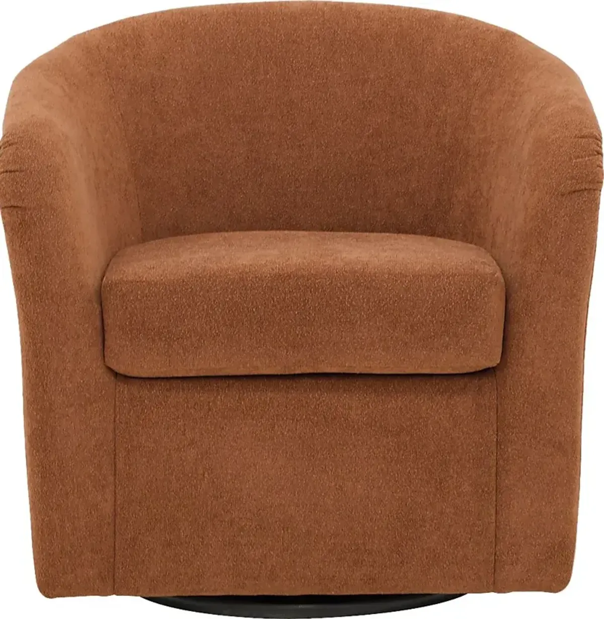 Emsabit I Red Swivel Accent Chair