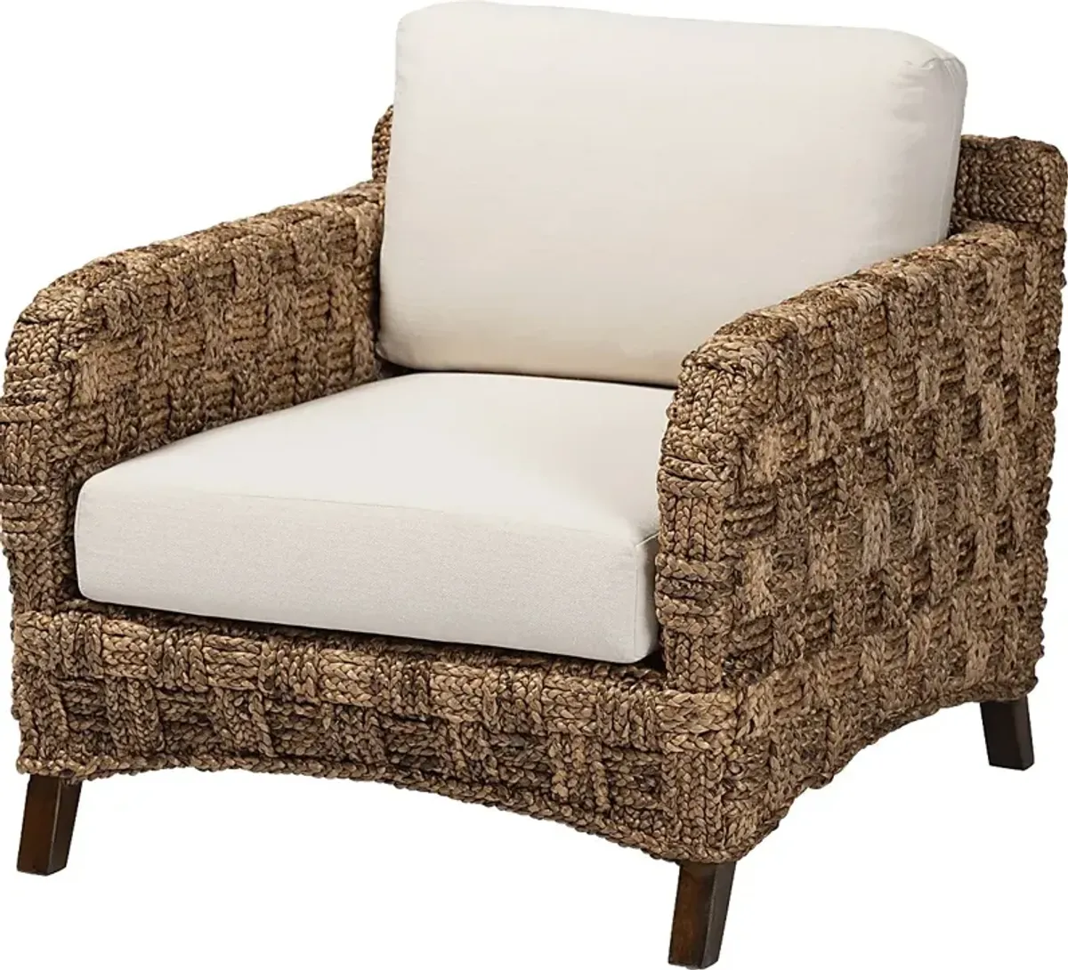 Rochambault Brown Accent Chair