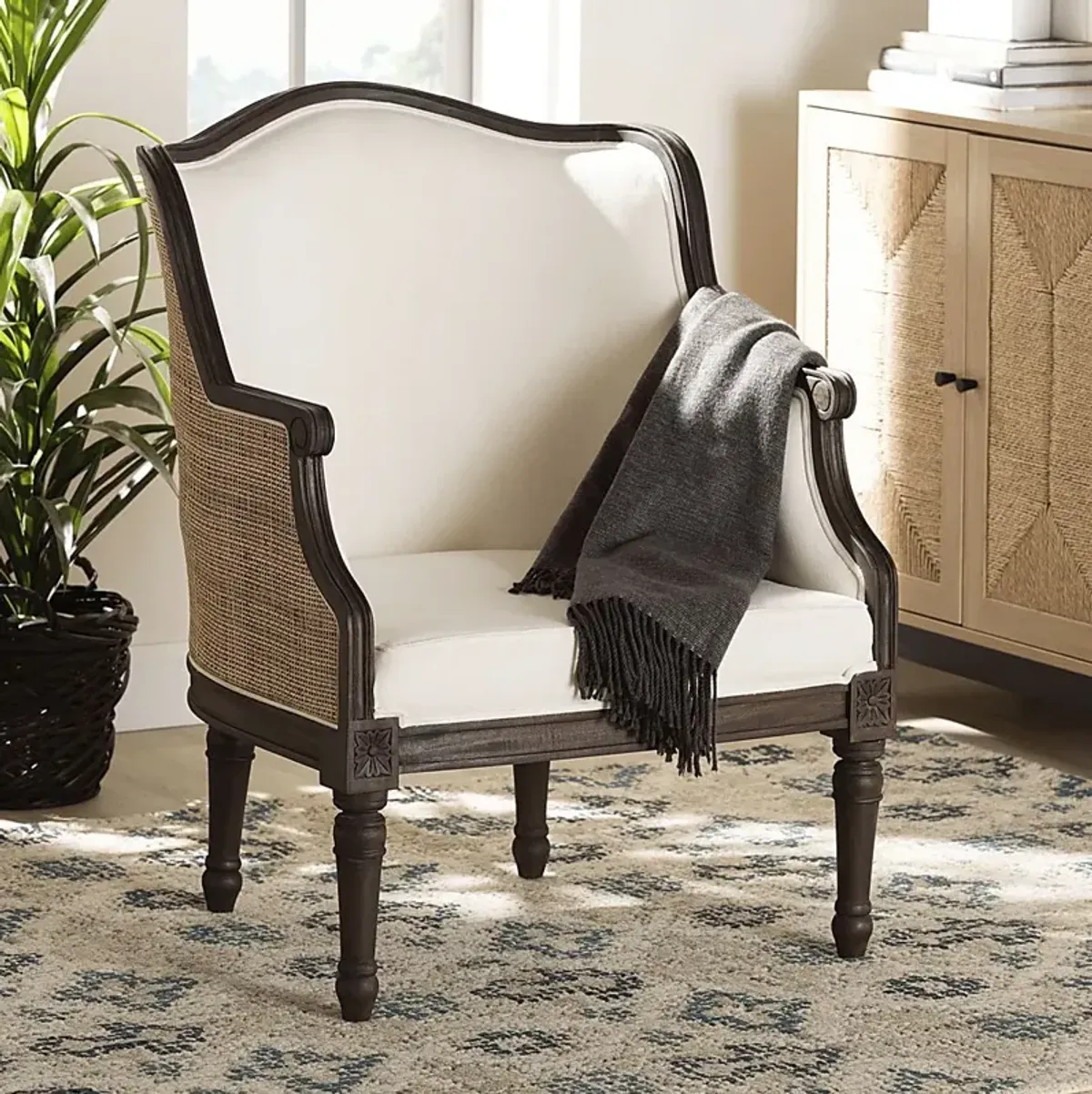 Alwyngton Beige Accent Chair