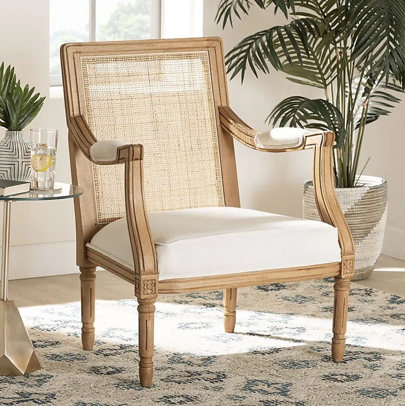 Colbourne Oak Accent Chair