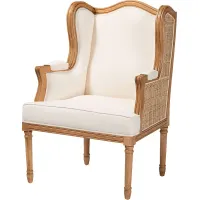 Feneno Oak Accent Chair