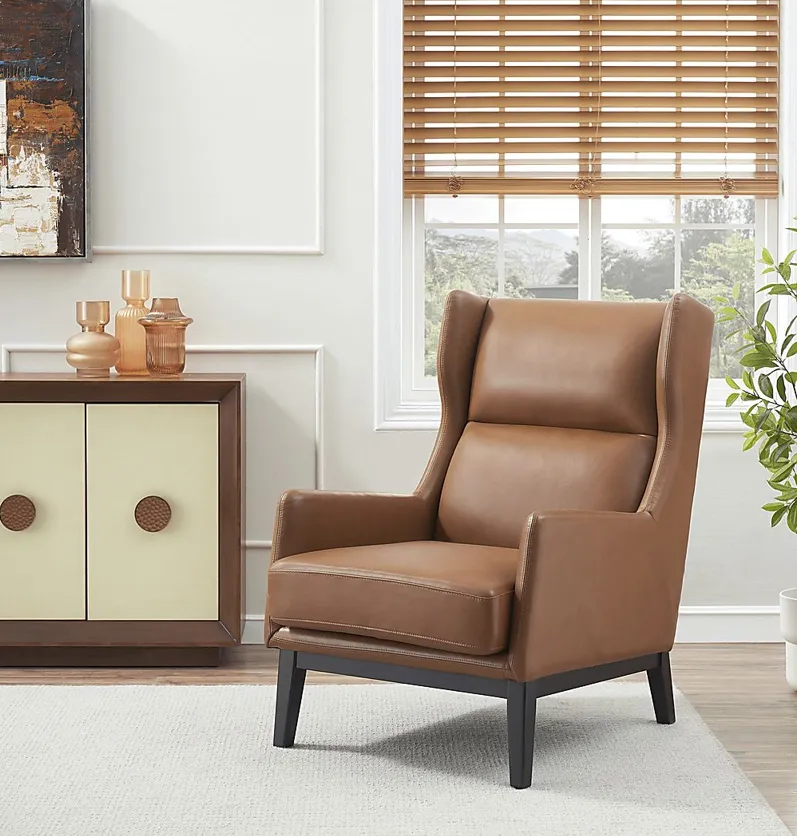 Morehall Brown Accent Chair