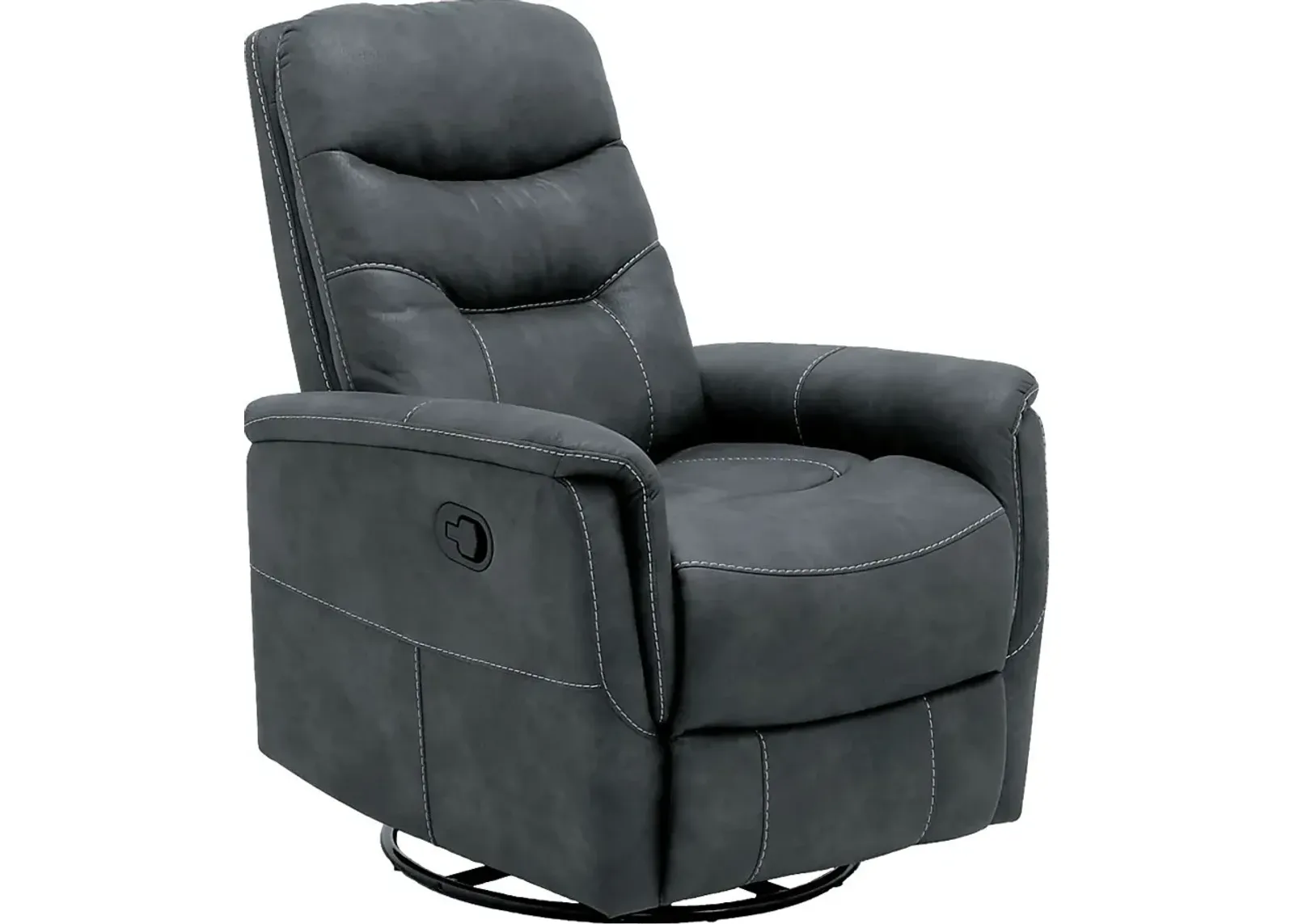 Chierii Dark Gray Glider Recliner