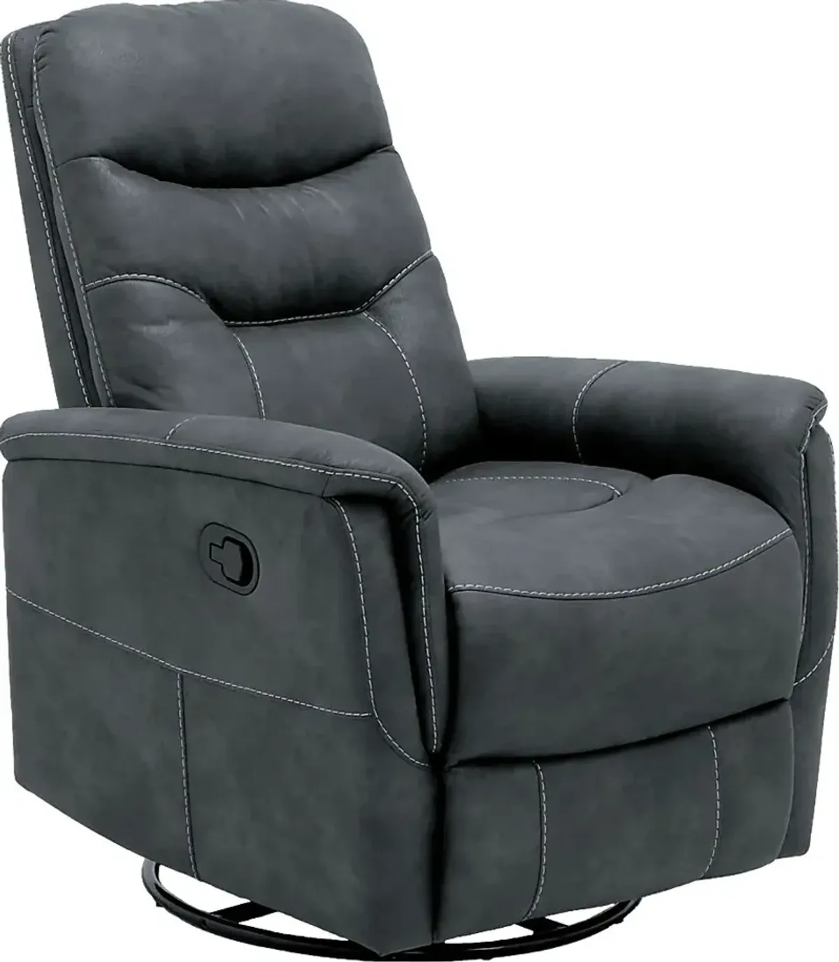 Chierii Dark Gray Glider Recliner