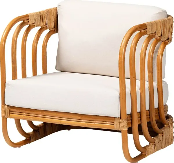 Bizzell Brown Accent Chair