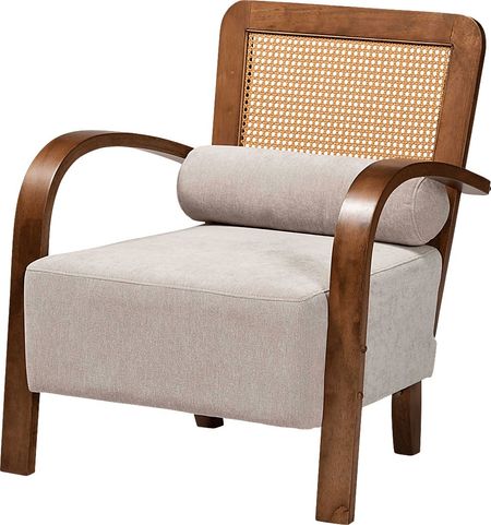 Leraleigh Walnut Accent Chair