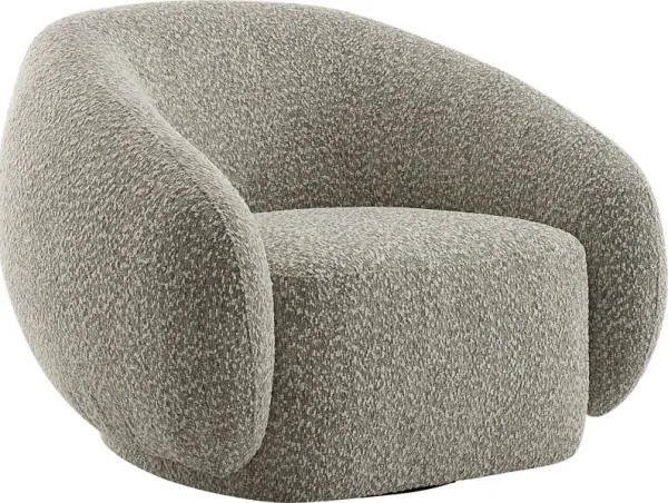 Carzalia Brown Swivel Accent Chair