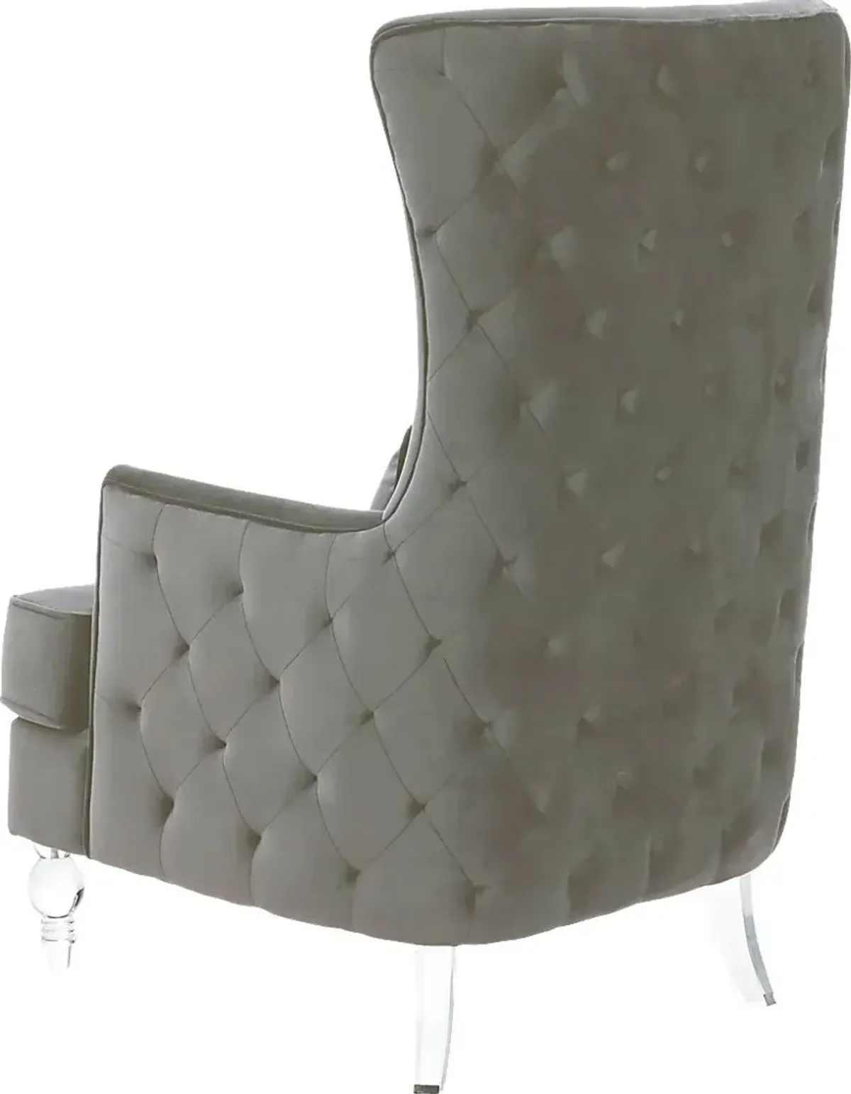 Gehron Gray Accent Chair