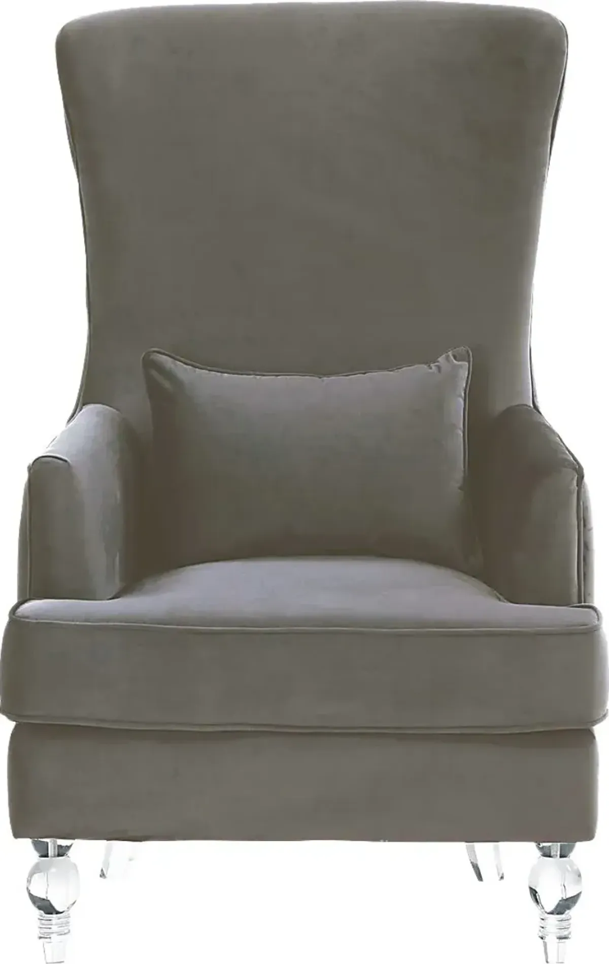 Gehron Gray Accent Chair