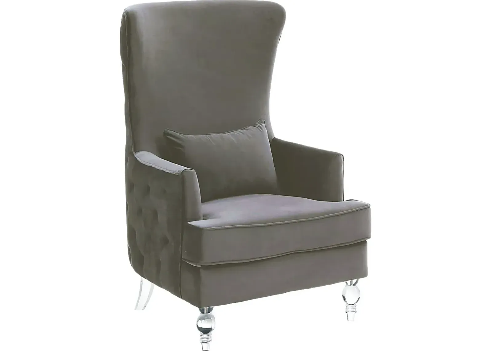 Gehron Gray Accent Chair