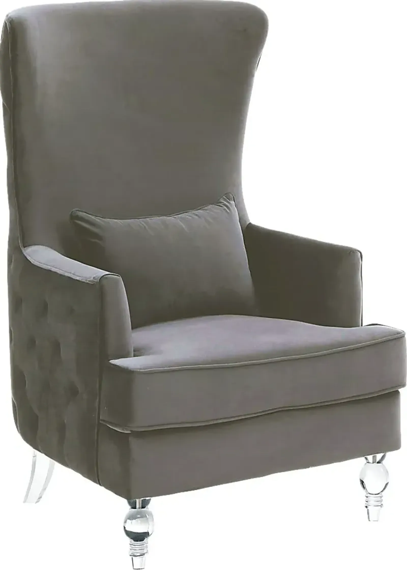 Gehron Gray Accent Chair