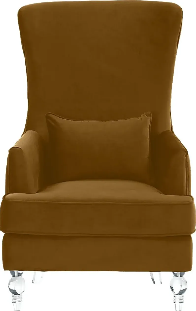 Gehron Cognac Accent Chair