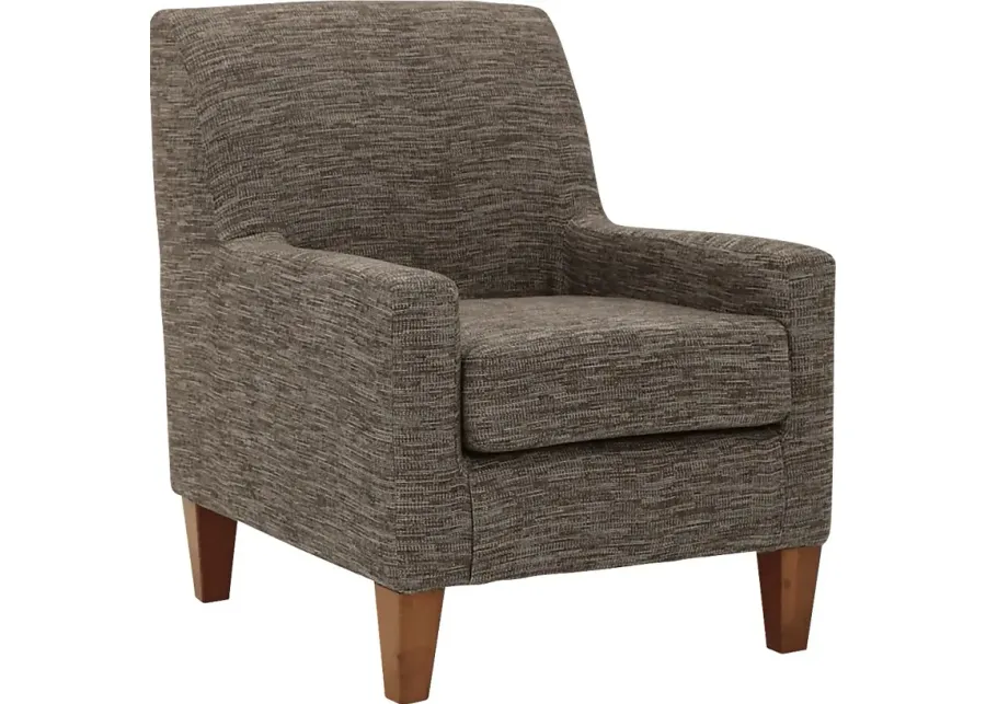 Azrae Brown Accent Chair