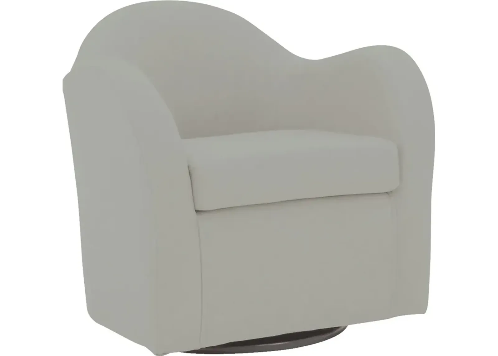 Peliel Beige Swivel Accent Chair