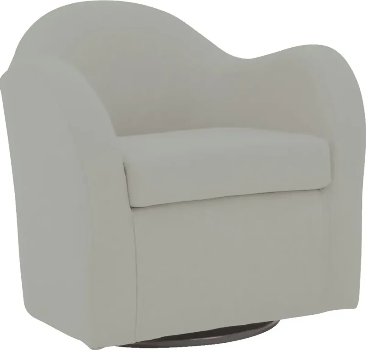 Peliel Beige Swivel Accent Chair