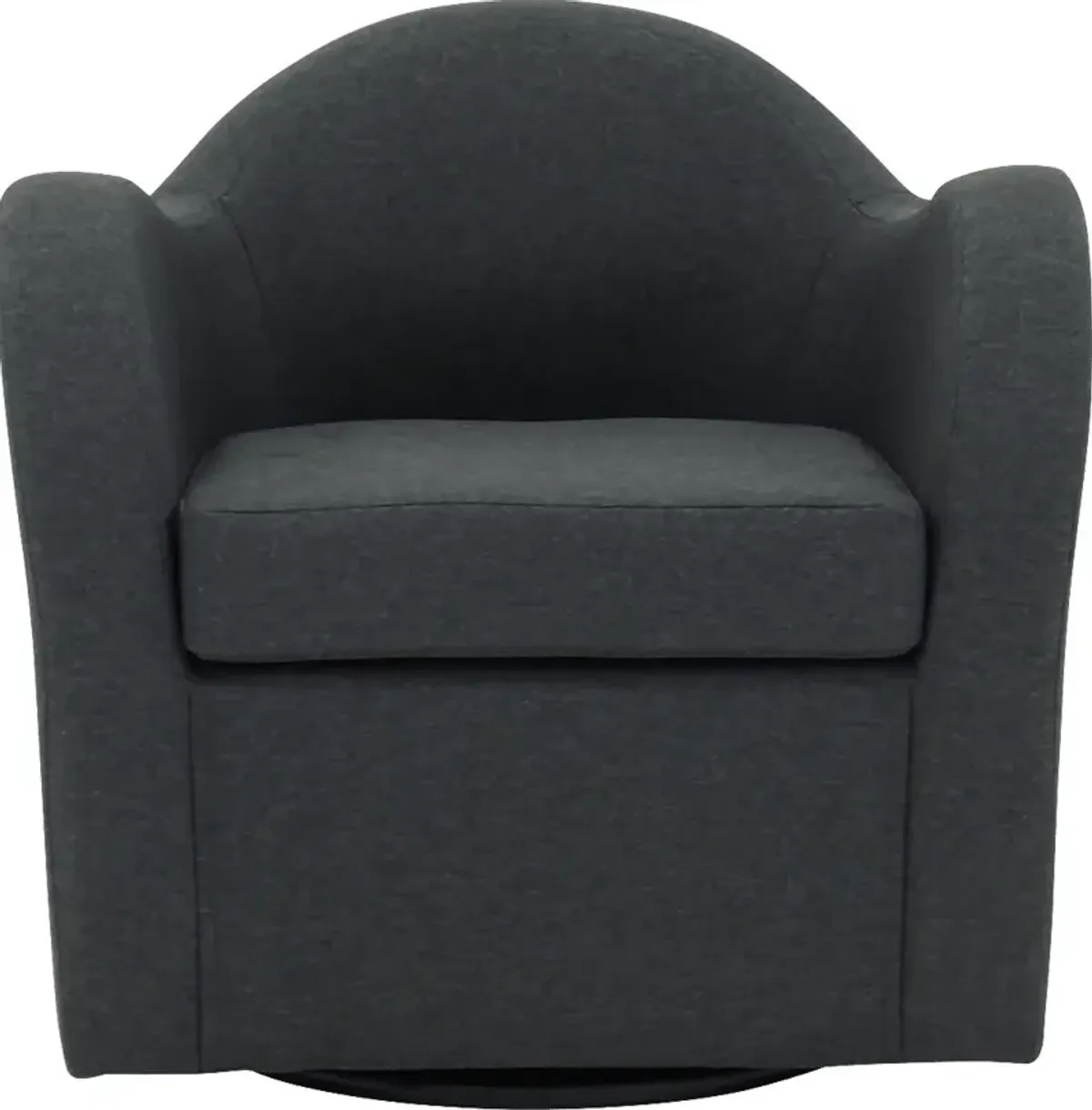 Peliel Gray Swivel Accent Chair