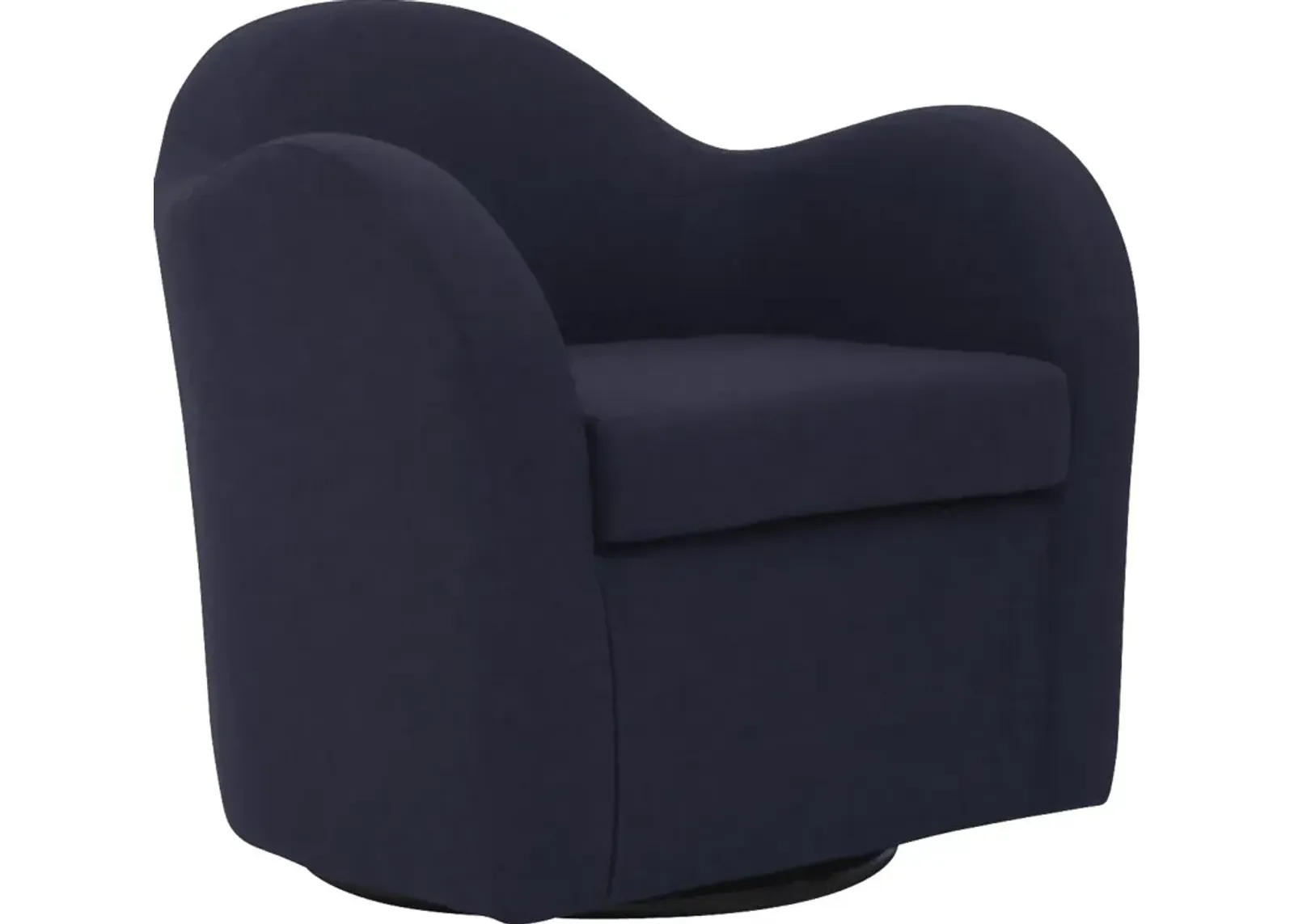 Peliel Violet Swivel Accent Chair