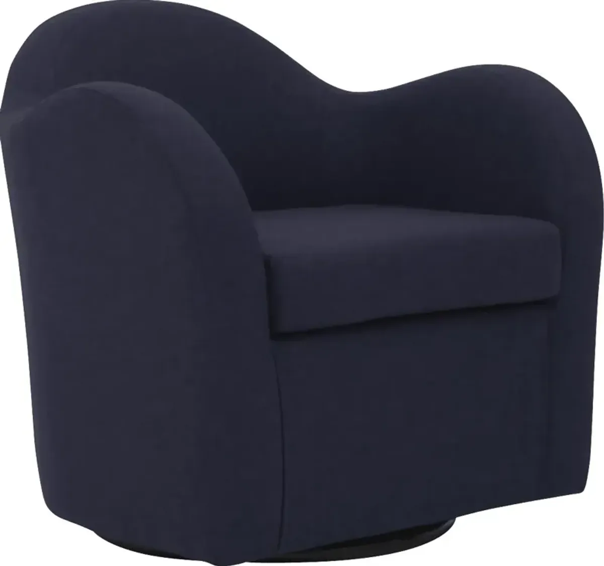 Peliel Violet Swivel Accent Chair