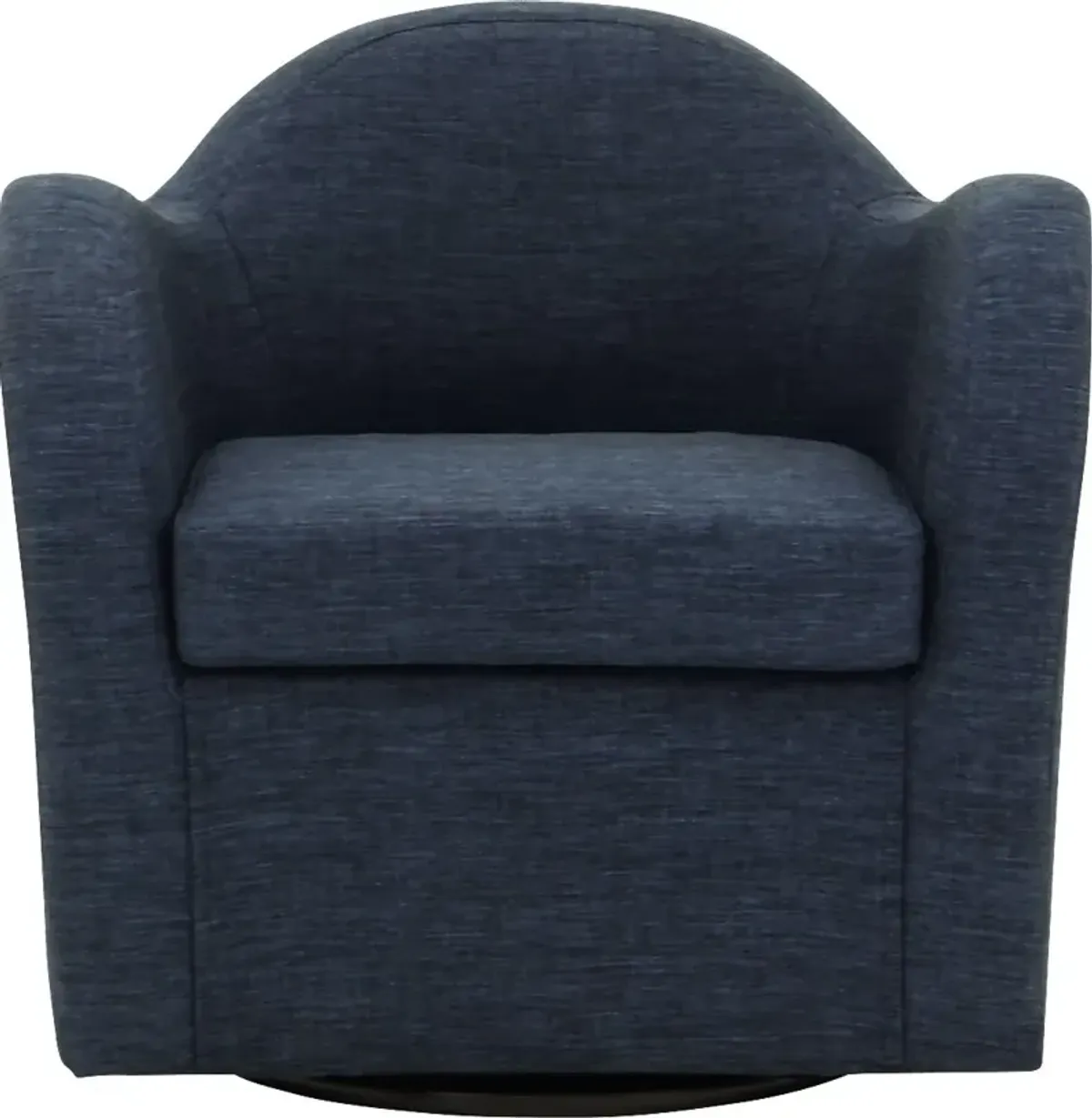 Peliel Navy Swivel Accent Chair