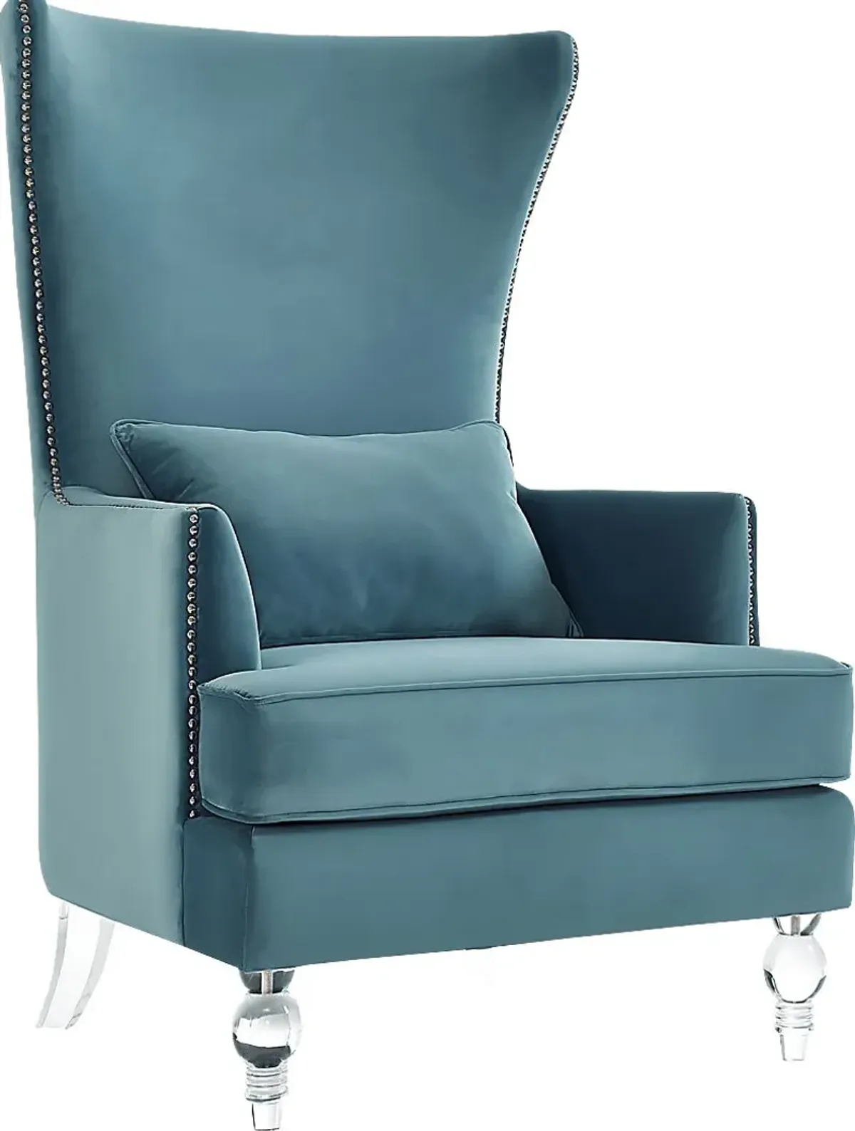 Dunglow I Blue Accent Chair