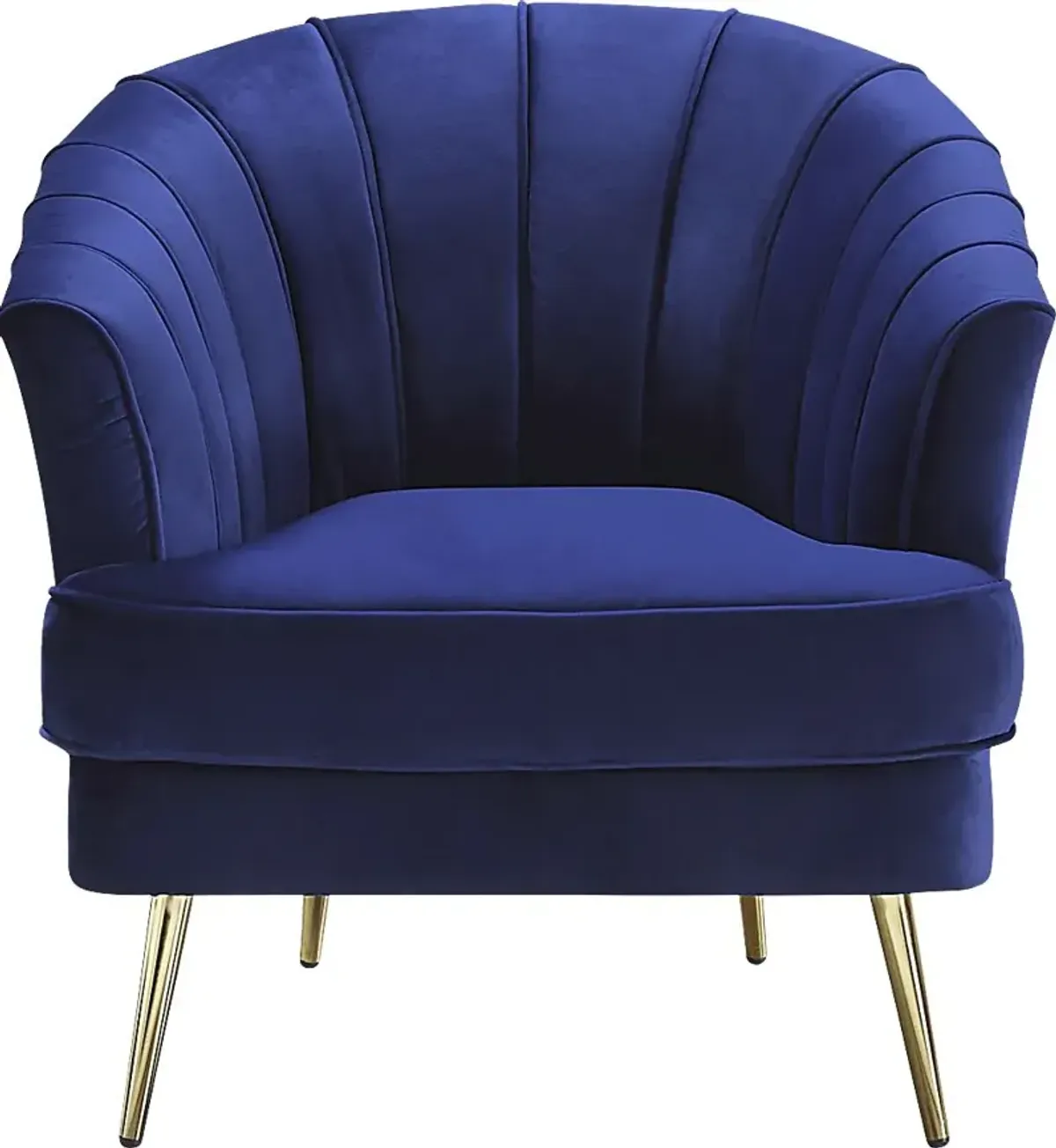 Schley Blue Accent Chair