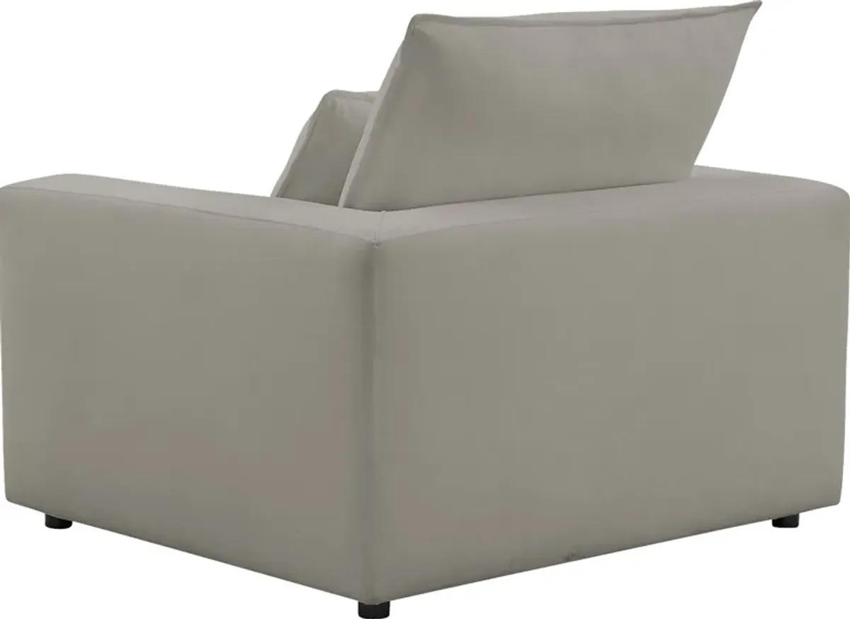 Eddlynch Gray Accent Chair