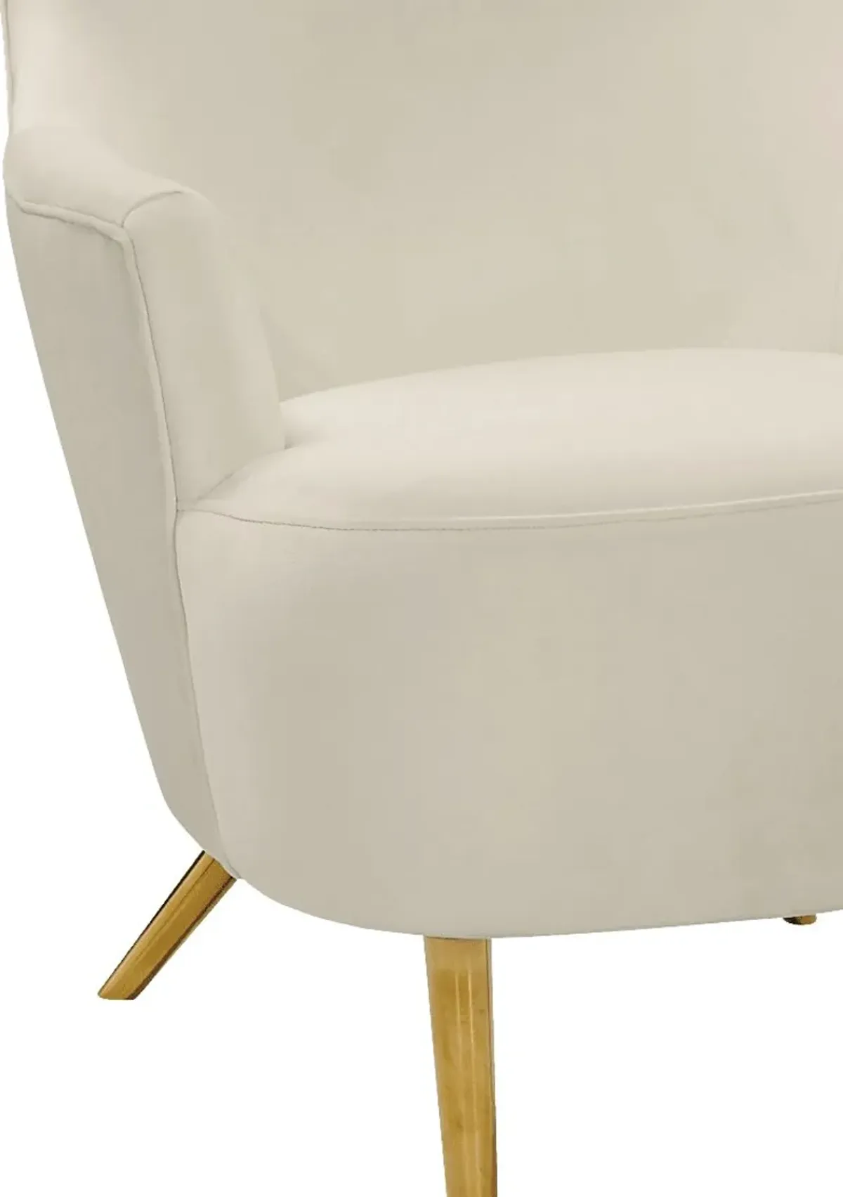 Kweisi Cream Accent Chair