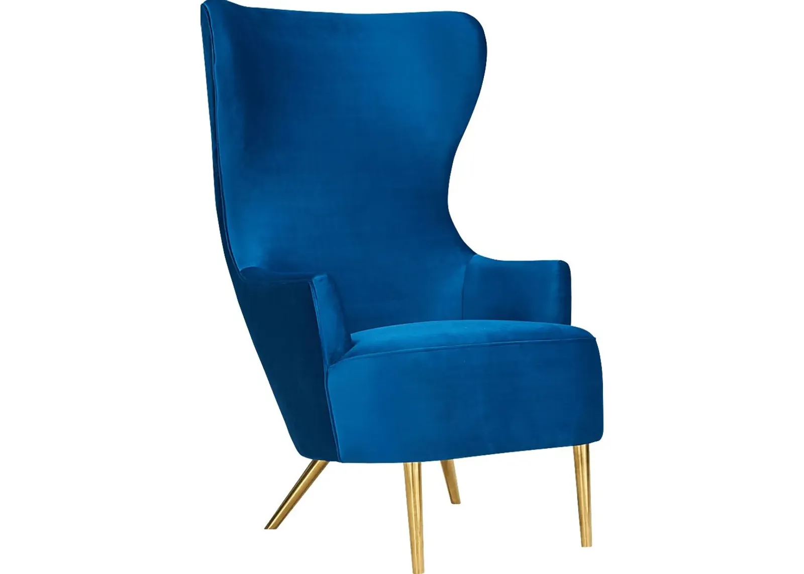 Kweisi Navy Accent Chair