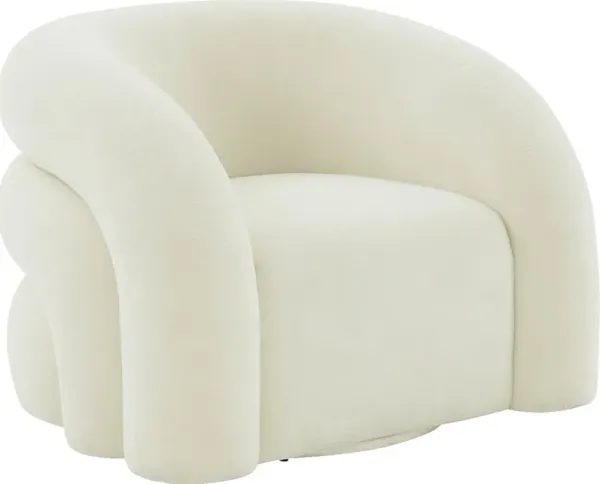 Matthai Cream Accent Chair