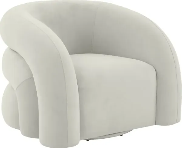 Matthai Light Gray Accent Chair