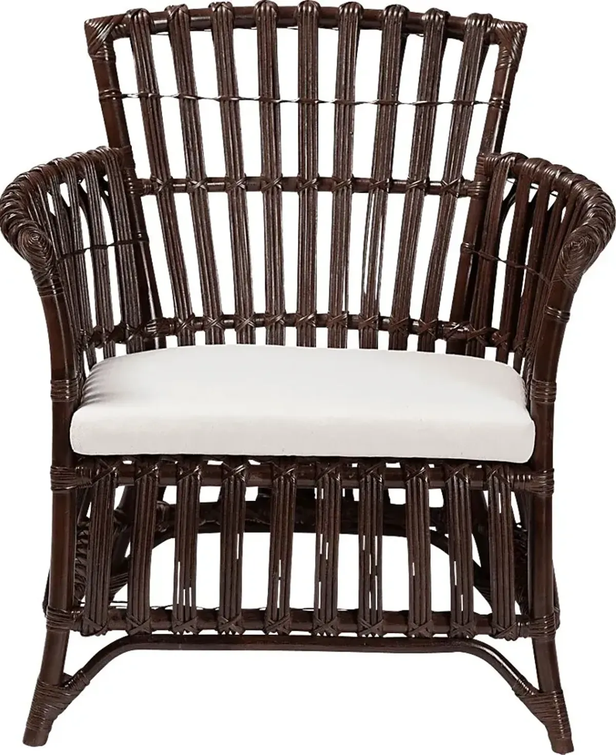Angenese Dark Brown Accent Chair