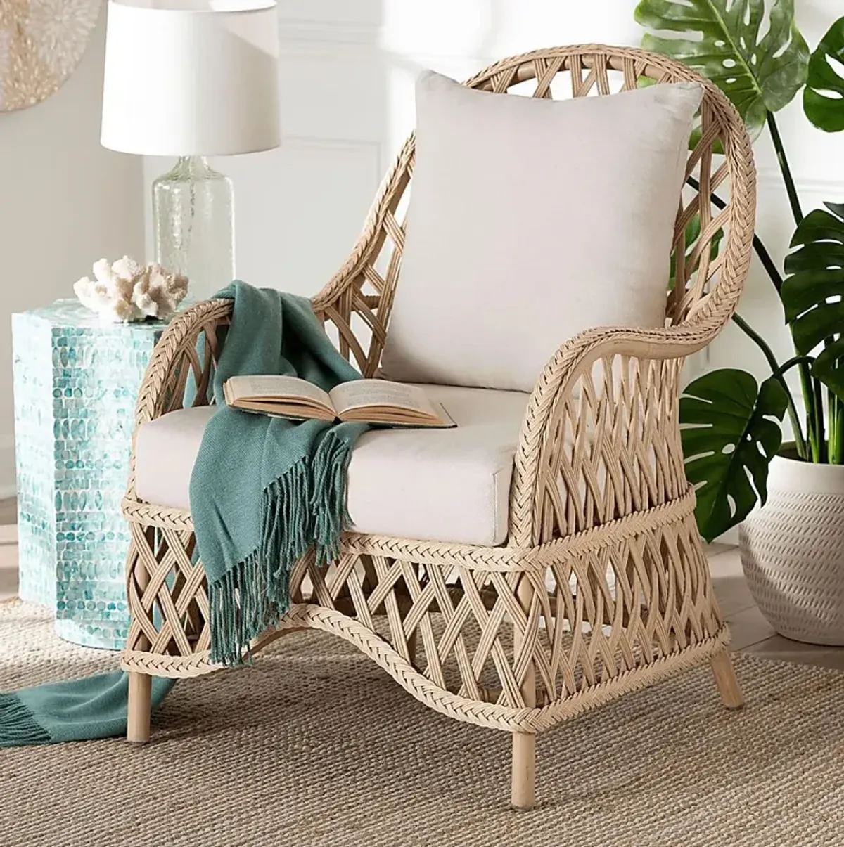 Brytton Beige Accent Chair