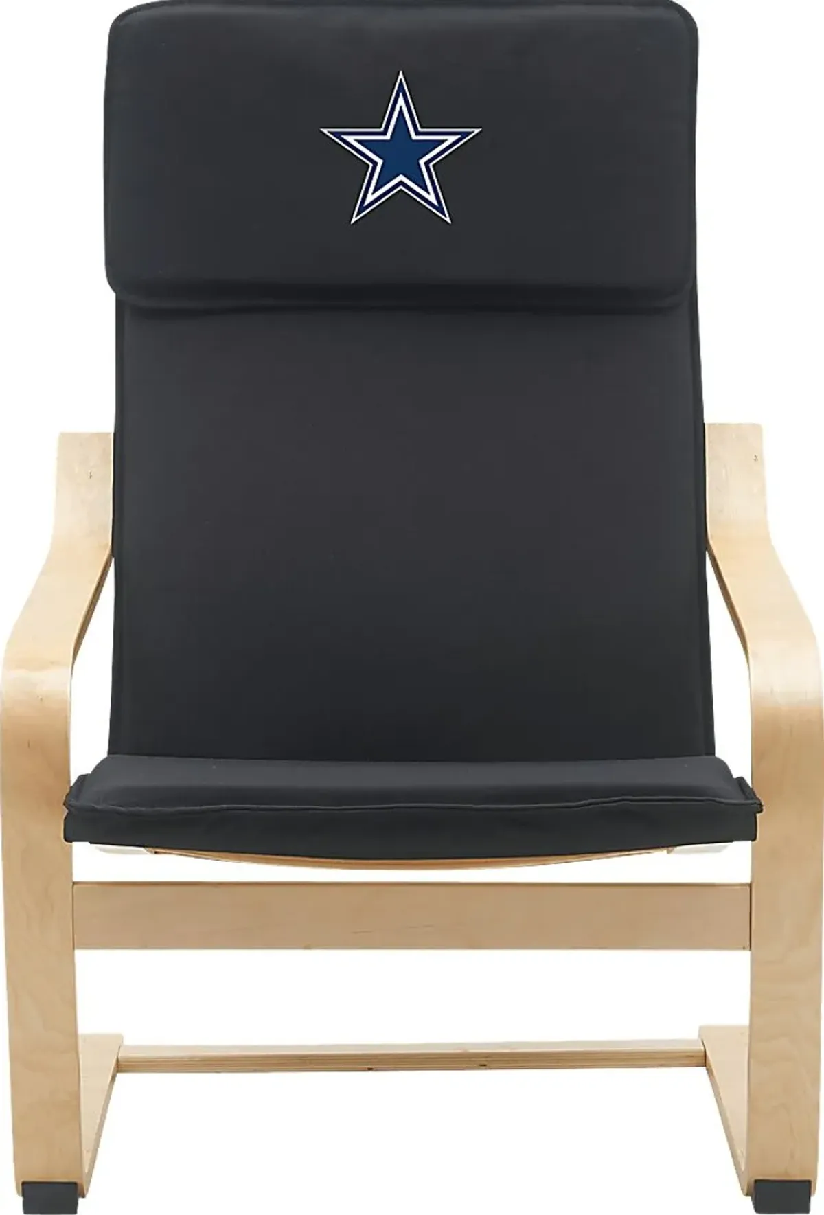 Dallas Cowboys Black Accent Chair