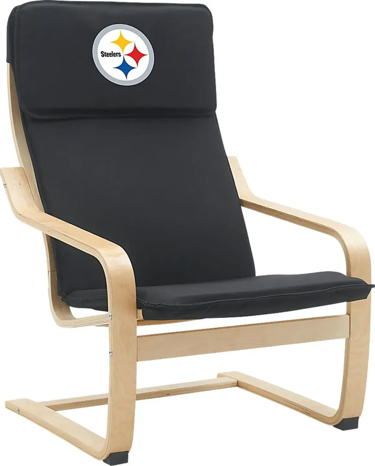 Pittsburgh Steelers Black Accent Chair