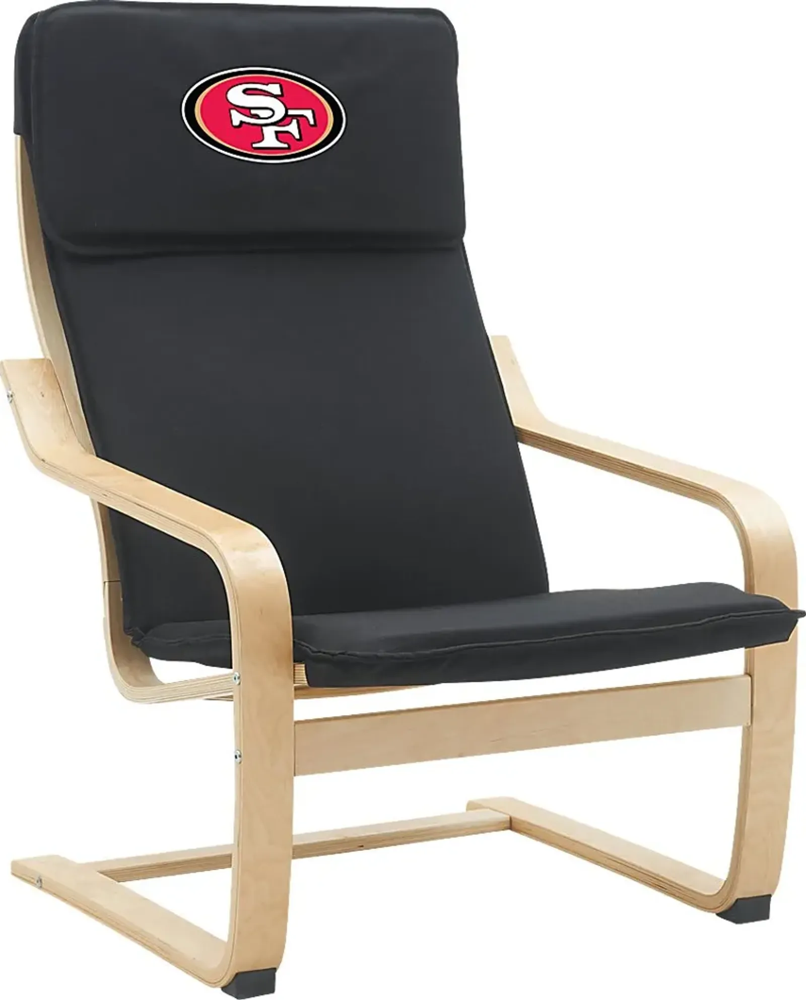 San Francisco 49ers Black Accent Chair