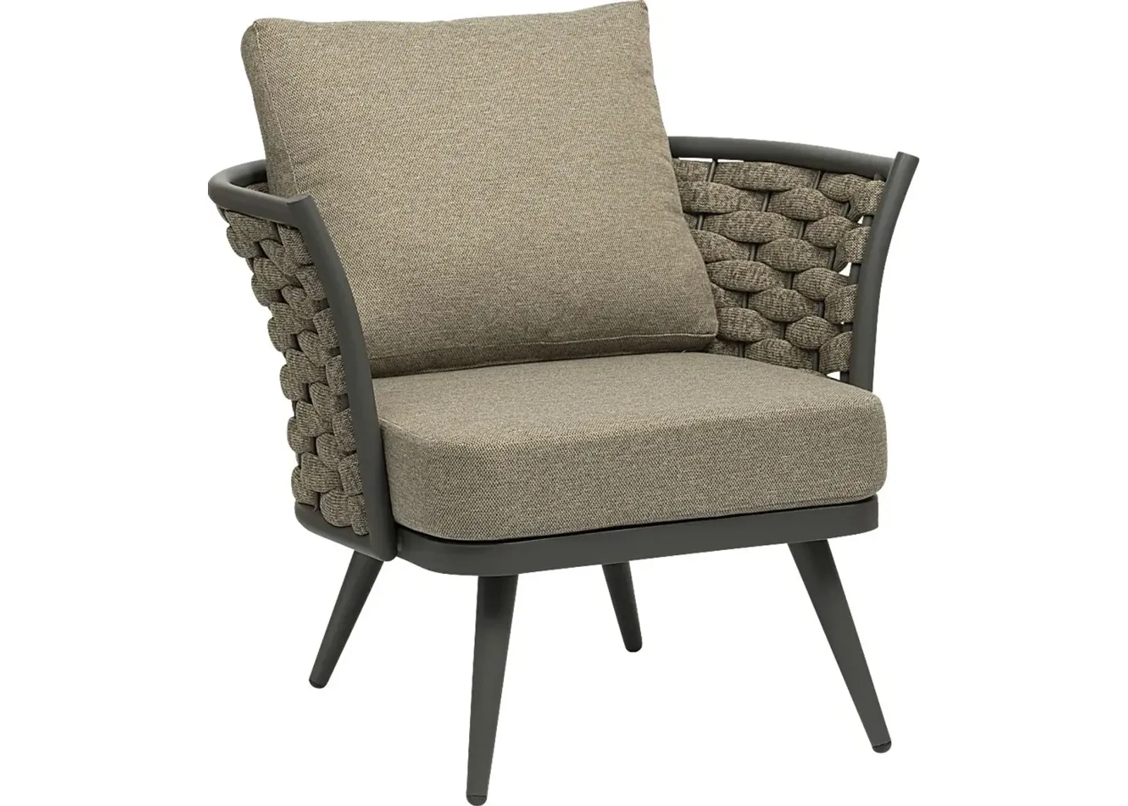 Lafargue Taupe Accent Chair